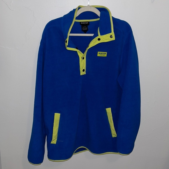Burton Size L Pull Over Fleece - Picture 1 of 2